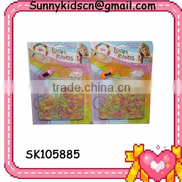 fashion rubber band bracelet patterns with EN71