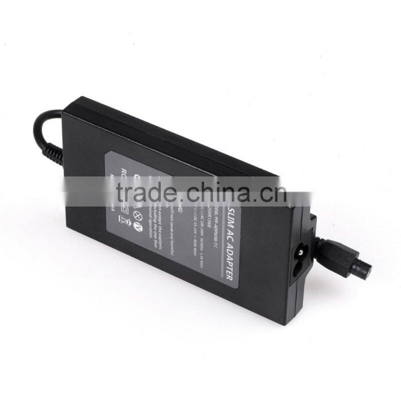 90W Multi Functional Laptop Adapter With Universal Slim 8 Plug Connector For Travel