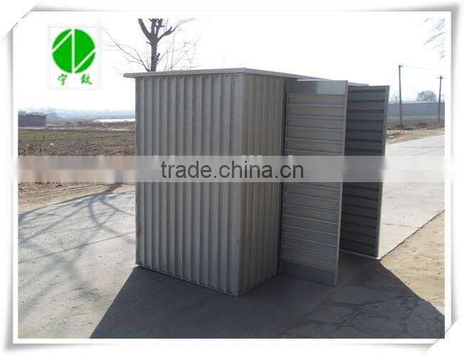garden storage cabin/ metal garden room
