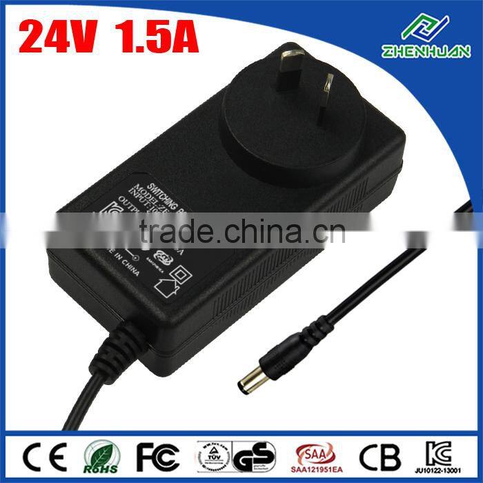 Adapter AC 220V to DC 24V 1.5V dreambox power adapter