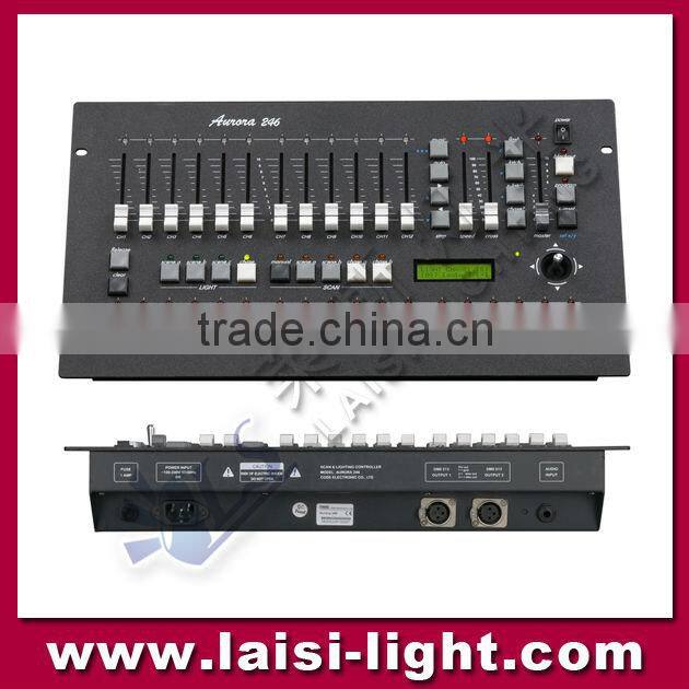 LS-697 DMX-246 Computer Controller/DMX512 light controller and sound activated dmx controller