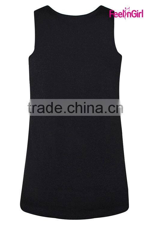 In-Stock Items Supply Type Summer New Design Print Tank Top