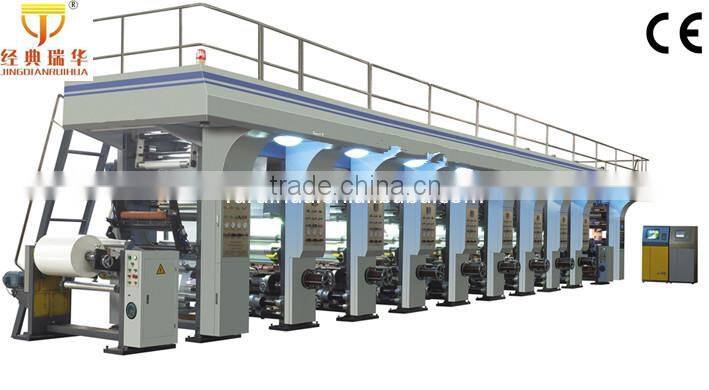 Computer Control Aluminum Foil Gravure Printing Machine