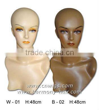 Cheap mannequin heads for sale/mannequin heads on sale