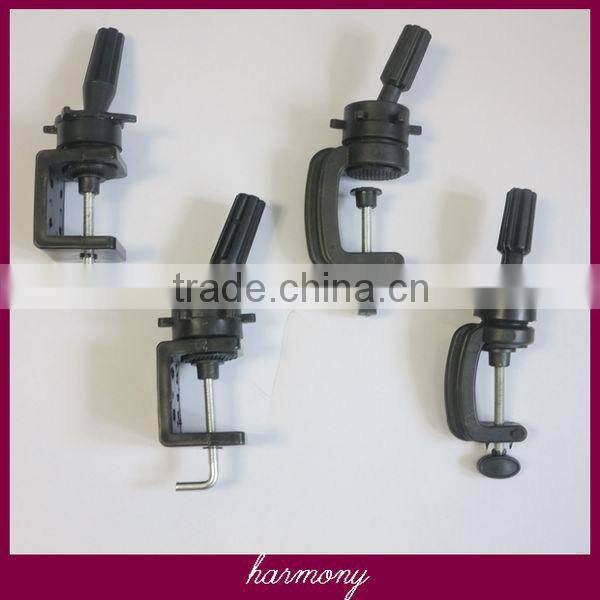 SALON training teaching head holder with white and black