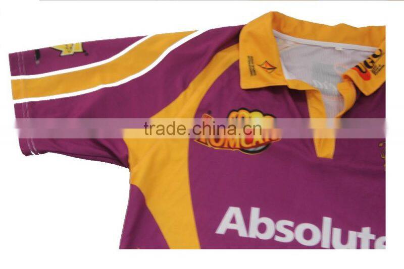 custom top quality sublimation mens sport polo shirt