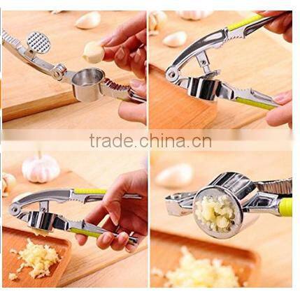 2016 Stainless Steel Ginger and Garlic Press for kitchen