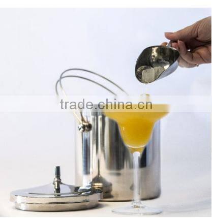 Latest Model Products of Stainless Steel Ice Bucket with Scoop
