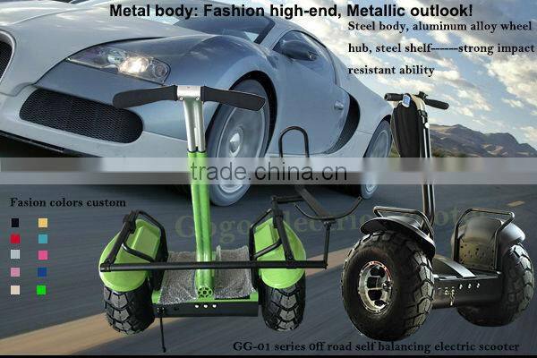 Factory outlet 2 wheel stand up electric chariot x2