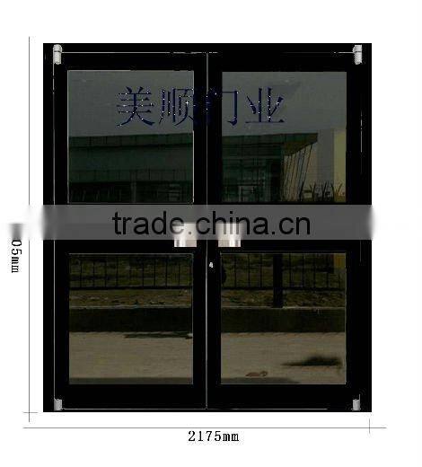 New aluminum profile door middle plate style