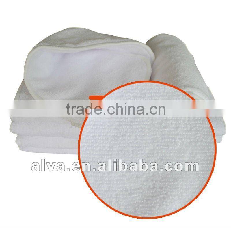 Alva baby three layers microfiber cloth diaper insert