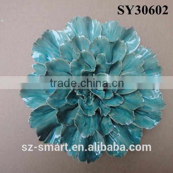 Souvenir handmake ceramic flower decoration