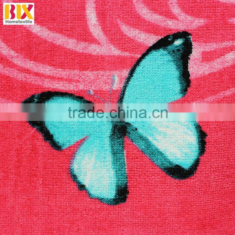 2015 Hot Sale sexy girl printed microfiber beach towel Alibaba China