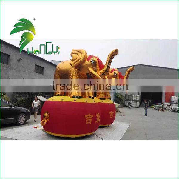 2015 golden Elephant inflatable arch for sale for new year