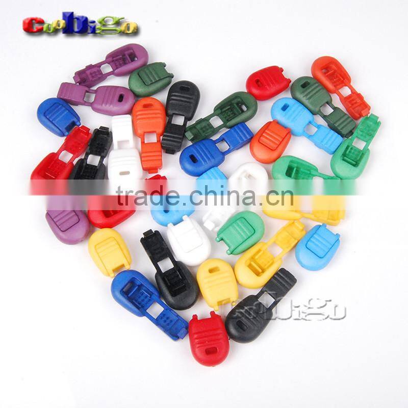 Zipper Pull Cord Ends Cord Lock Stopper For Paracord Sportswear Backpack Garment #FLS092(Mix-s)