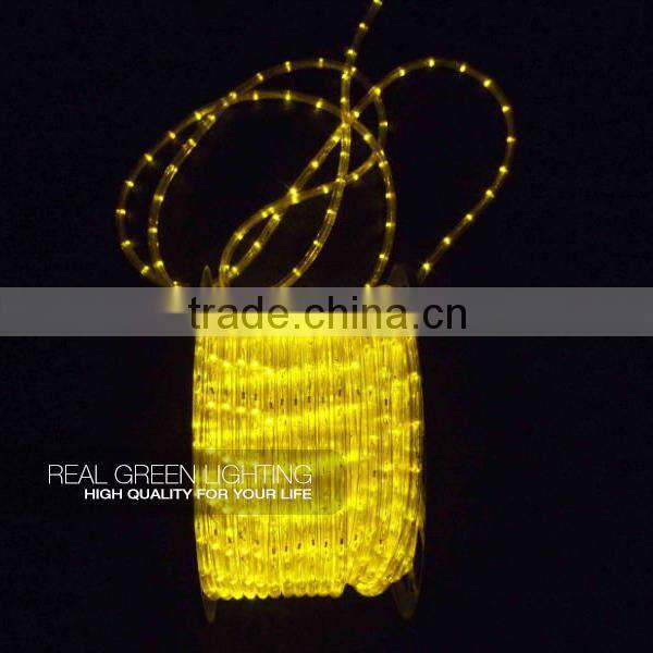 Waterproof IP65 220V Yellow LED Rope Light