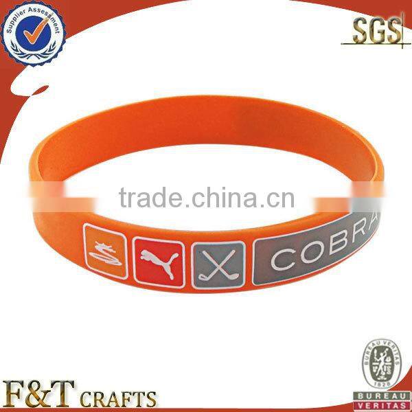 new promotional products novelty items colorful rainbow silicone lol bracelet for wholesale