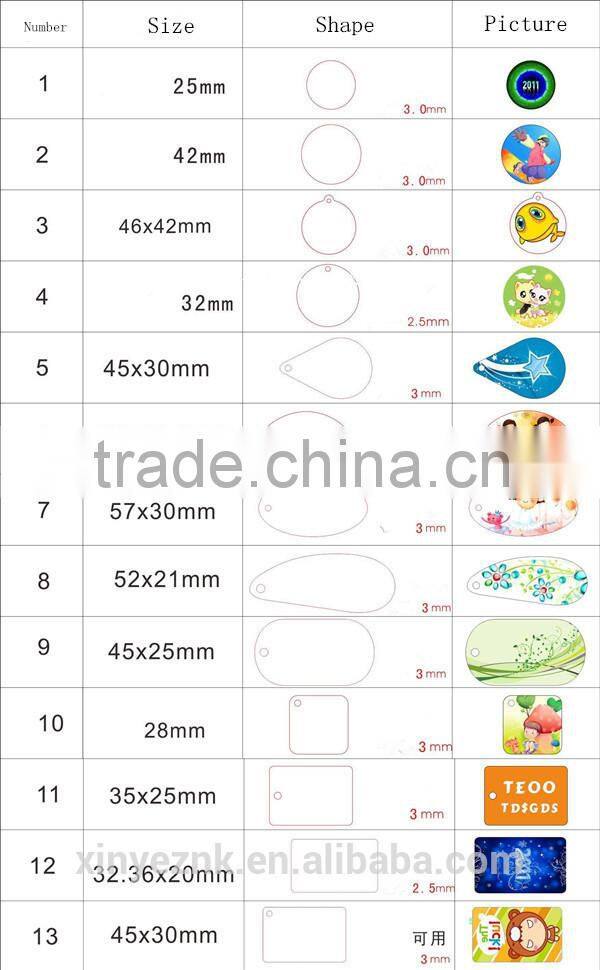 ISO14443A RFID NFC PET Epoxy Tag with Metal Ring