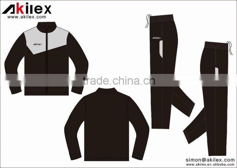 custom high quality sports suits/men sports tracksuit wholesale
