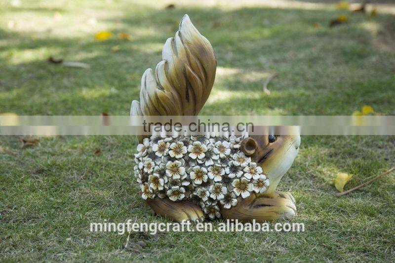 Resin Wedding Squirrel Garden Oment figurine