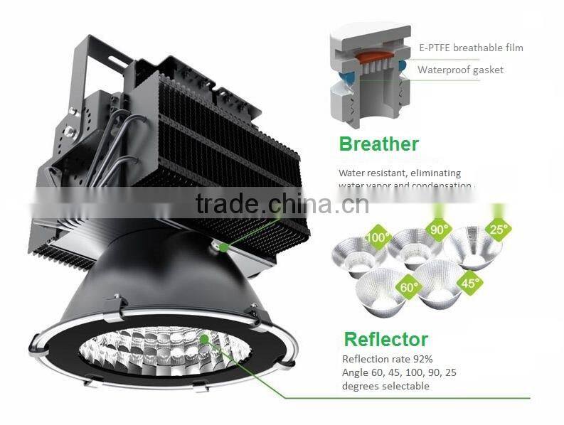 Robust High-power Outdoor 400W Flood Light LED