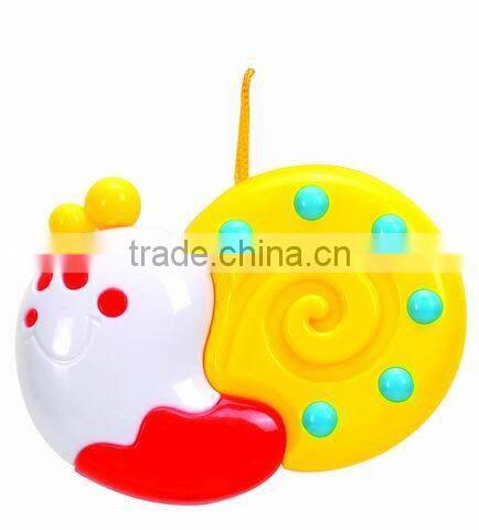 Kid Gift Musical Instrument Colorful Plastic Rattle Shaker Bell Ring Ball Toy Baby Kids Educational Gift Hand toy