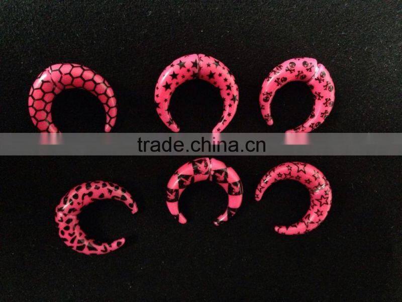 Fake Magnetic Ear Plug Stretcher Expander Body Piercing