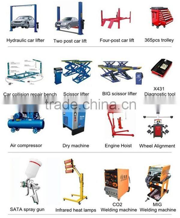 furniture spraying water curtain spray booth(QX3000 CE approvd)