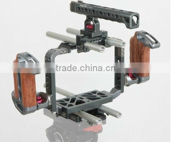 Tilta TT-BMC-07 dslr shoulder rig 15mm BMCC rig for BlackMagic Camera Cage + follow focus + 4*4 Carbon Matte box
