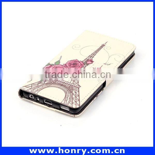 Leather Flip Cover Case Wallet Cover Pu Leather Cell Phone Case for HUAWEI P9/G8mini