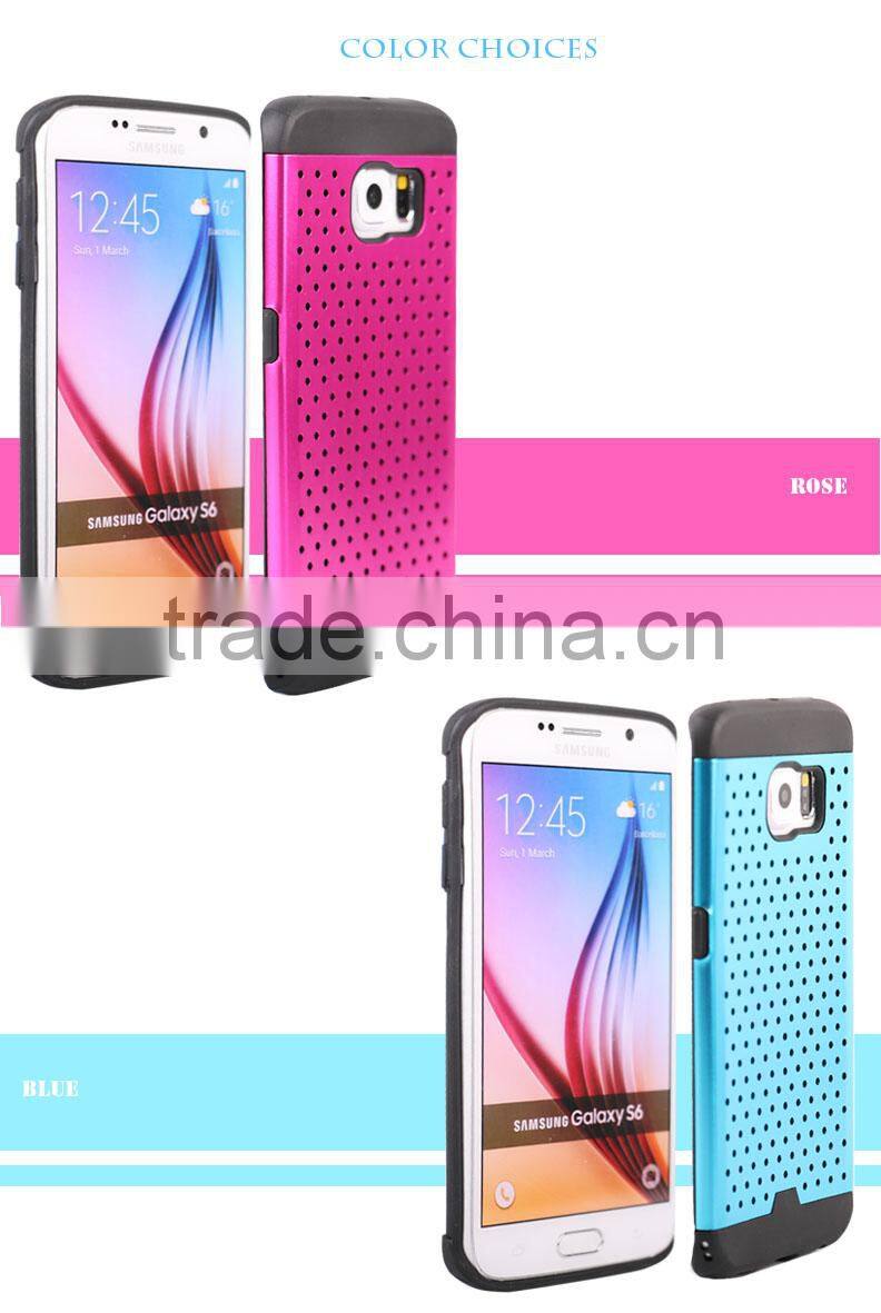 new hot selling products aluminium phone case for samsung galaxy S6 aluminum metal bumper case