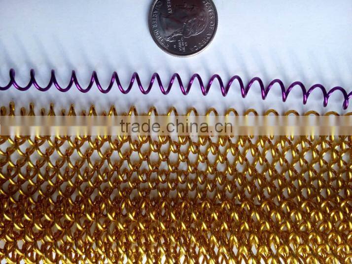 Metal Coil Drapery/Room dovider