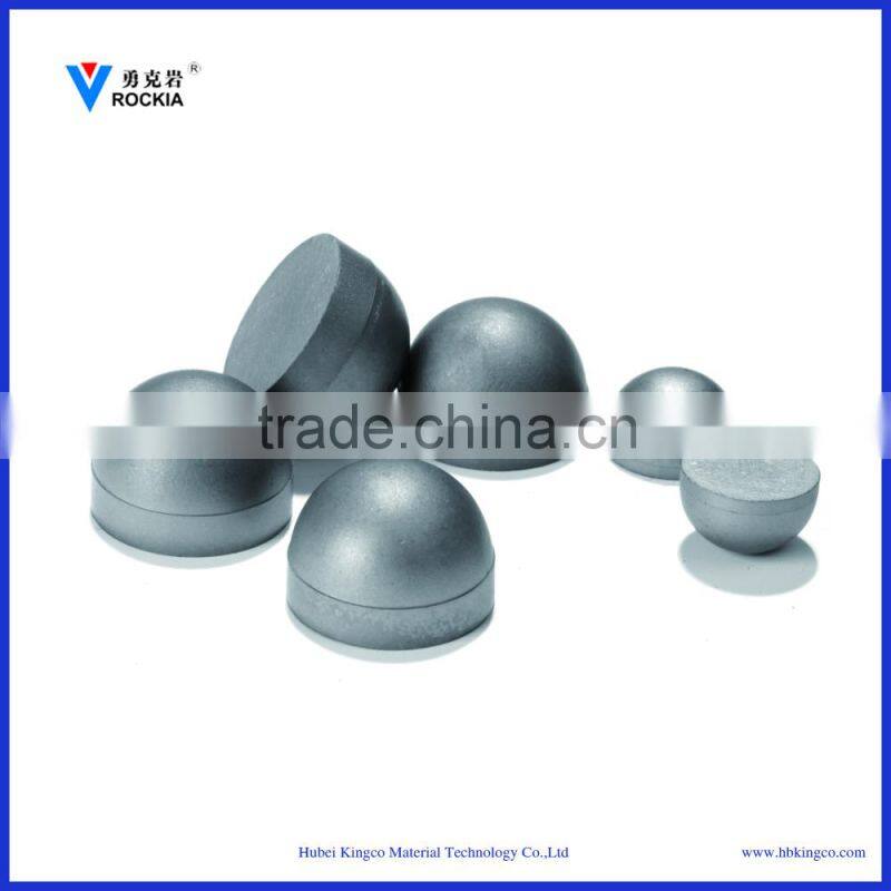 Tungsten cemented carbide wear half around ball