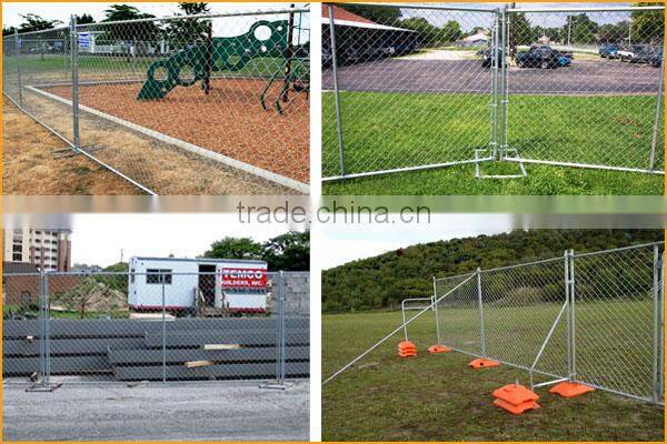Canada Standard Blue Color Temporary Fence