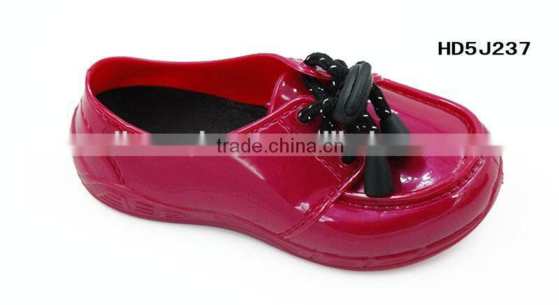 Hot products 2015 new items pvc jelly shoes same as casual shoes