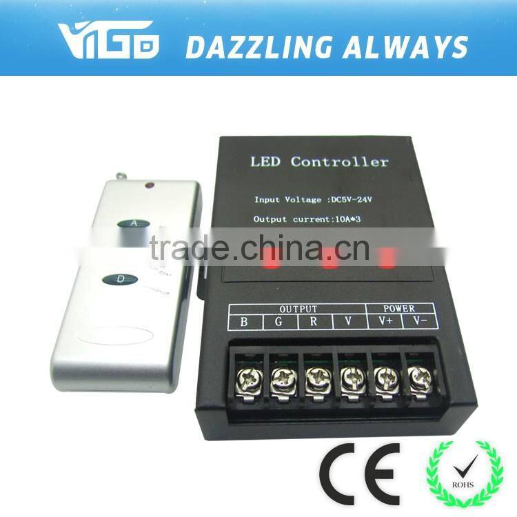LED RGB RF controller with remote