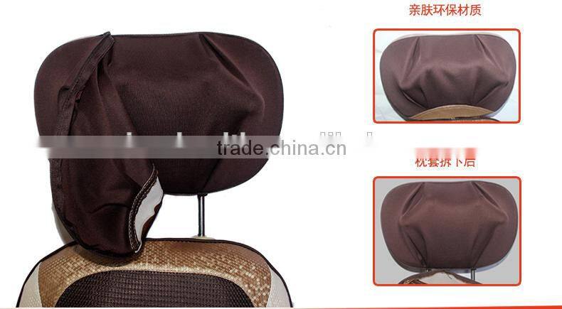 Colorful and adjustable new design car massage seat cushion