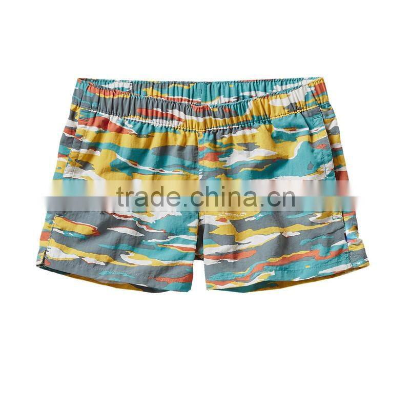 Wholesale 2016 Factory Custom Nylon Shorts For Woman