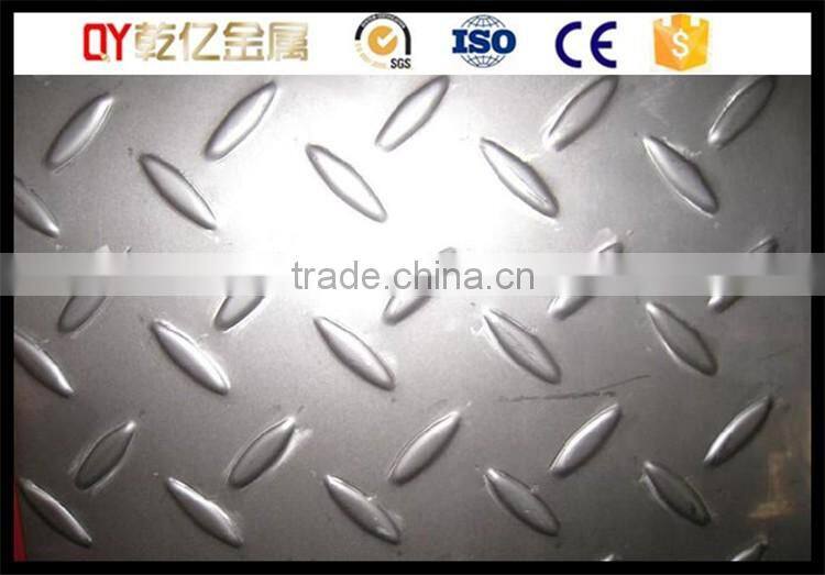 2016 Galvanized checkered steel plate factory direct sale hot selling factory price