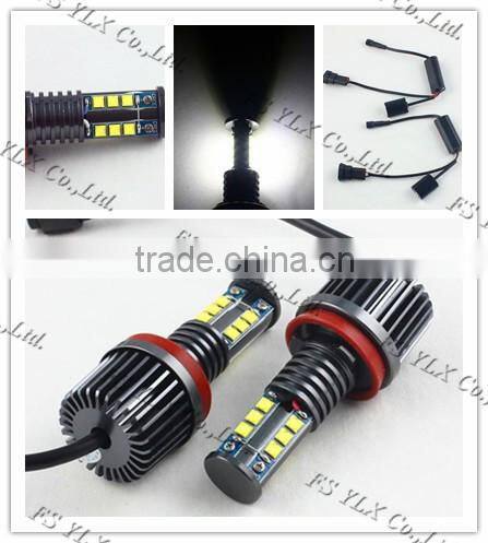 H8 120W led angel eyes no error H8 led halo rings marker bulb 120W for bmw e60 e90 e92