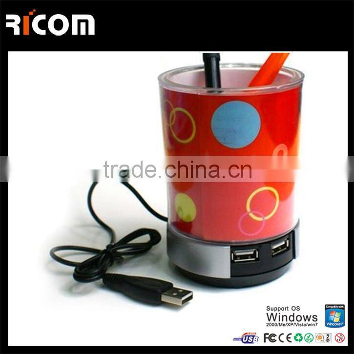 pen holder with usb hub