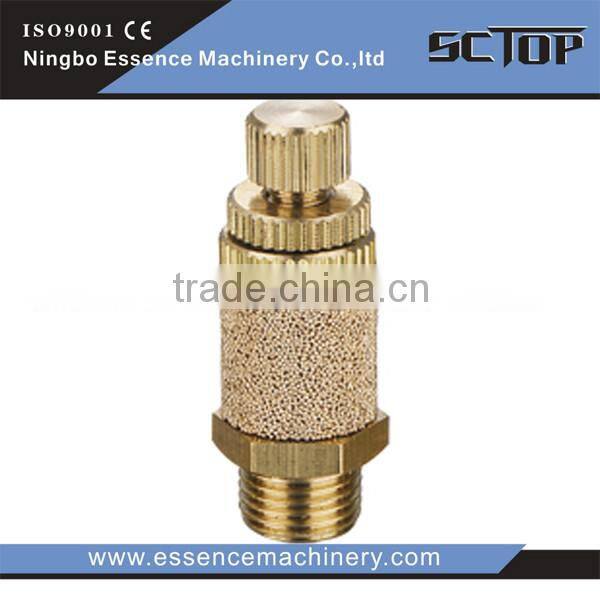 Pneumatic fittings 100% test high quality brass silencer SB quick exhaust muffling throttle vales SB-6