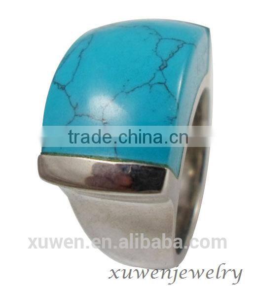18K gold plated stainless steel persian turquoise jewelry