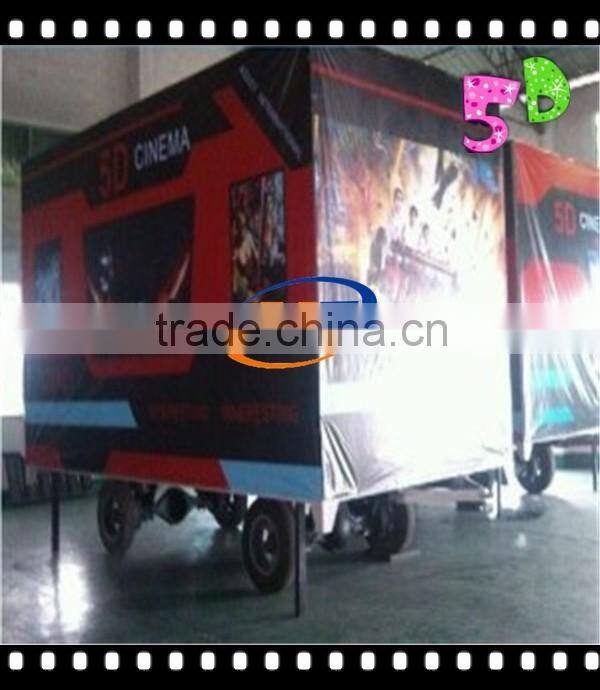 China new product 12D cinema with interactive hydraulic system used video games