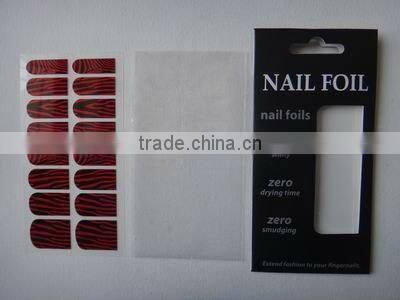 metallic nail wrap nail foil wrap roll nail foil wrap