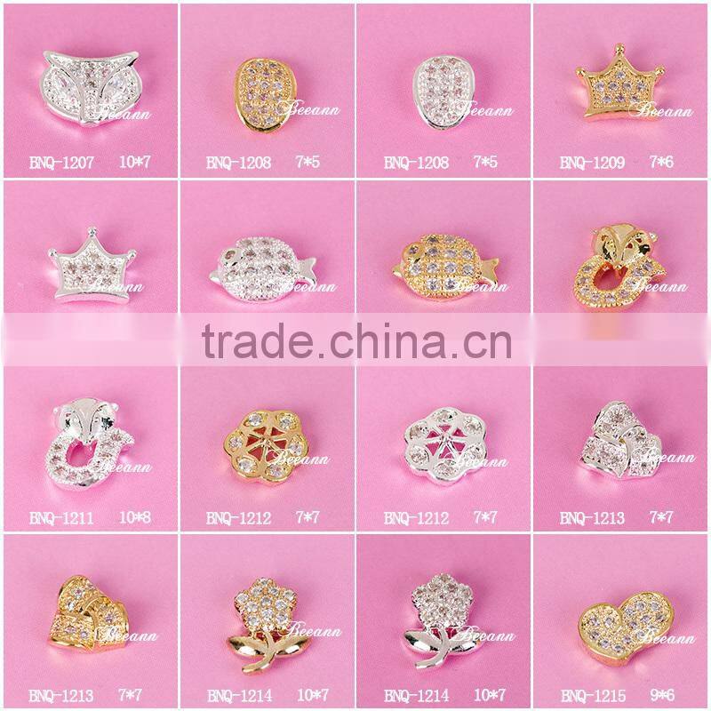 Cubic Zircon nail art ring nail art decoration bulk 2015 nail art ring