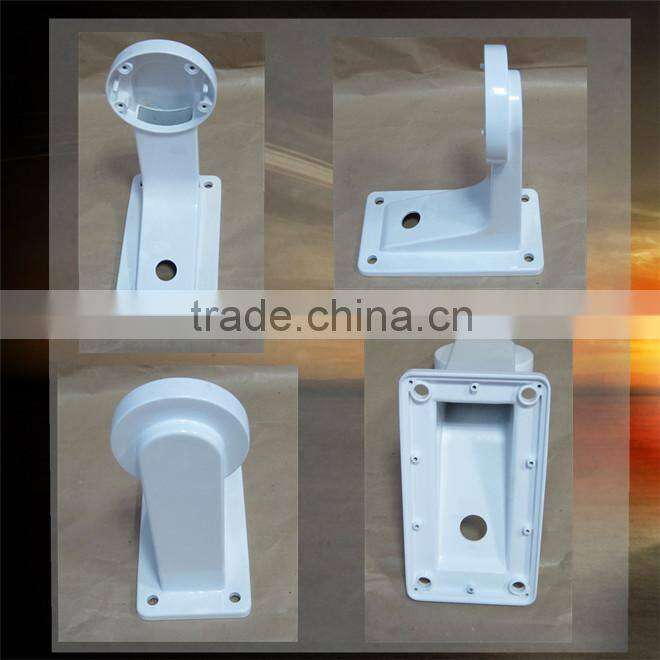 Weatherproof Cable Management Die Cast Aluminum Housing Bracket For Security Camera
