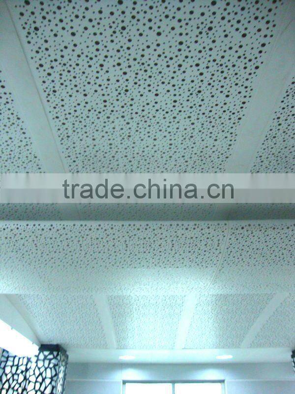 Arc shape metal ceiling tile/new design ceiling tiles