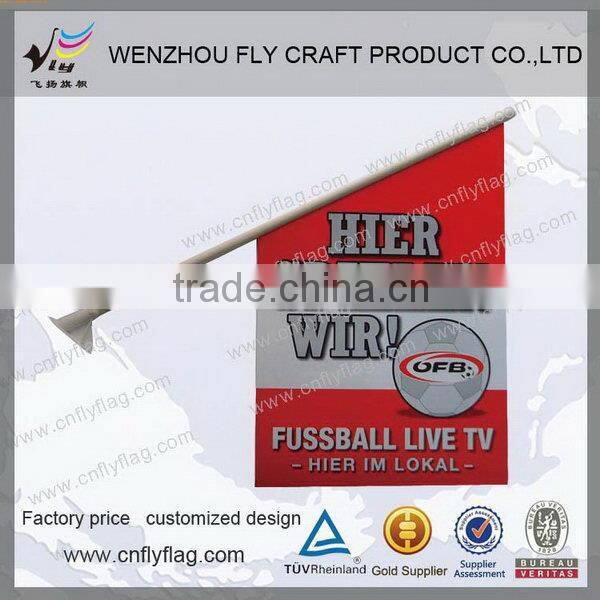Cheap hotsell free design sports wall flags