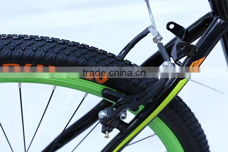 26-inch dual V brake mountain bike 21 speed high carbon steel student bicycle